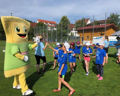 WLV Kinderleicht-Athletik VOR ORT: 140 begeisterte Kinder in Oberrot