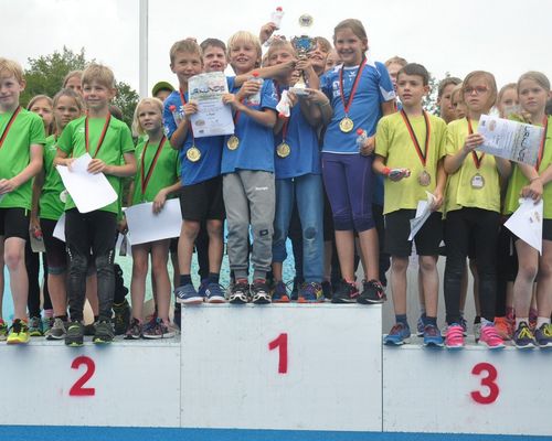 Der TSV Geislingen gewinnt den 4. WLV Pokal Kinderleichtathletik